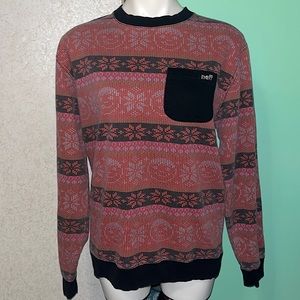 neff christmas sweater crewneck sweatshirt